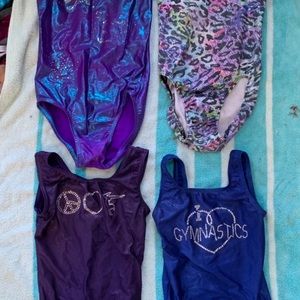 BLUE/PURPLE GK LEOTARD BUNDLE 🦋🍇